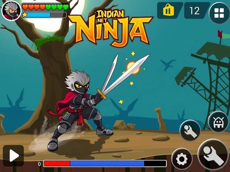 Indian Net Ninja Fiesta Gameplay